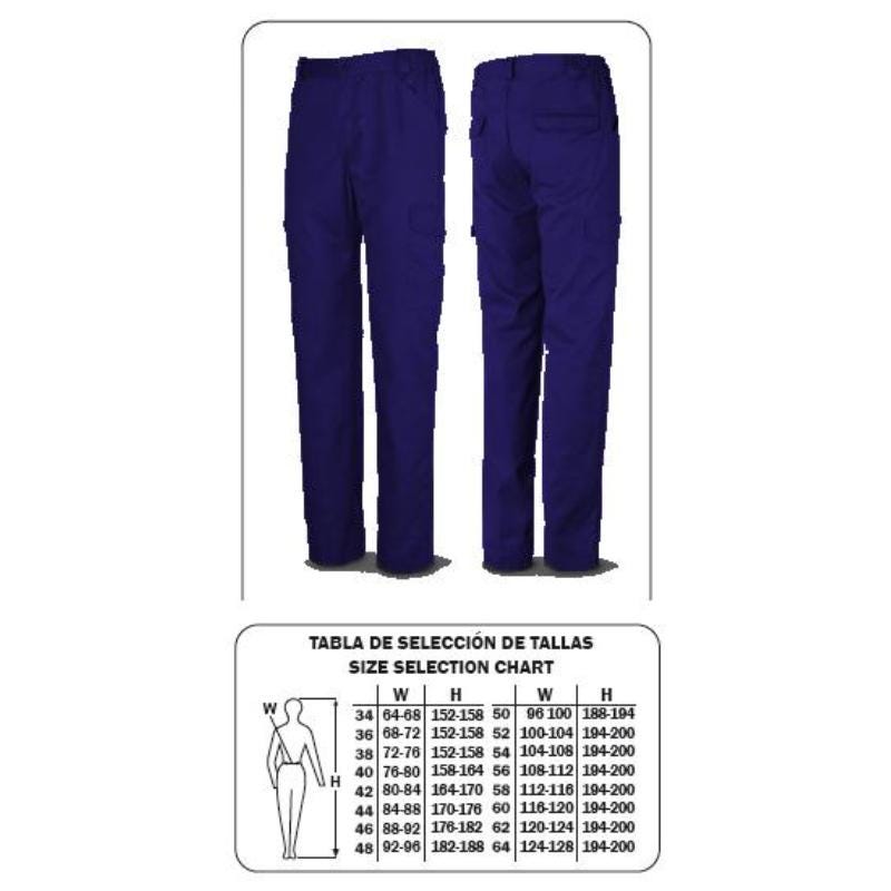 Marca pantalon tergal azul marino 46 388pam46 Leroy Merlin