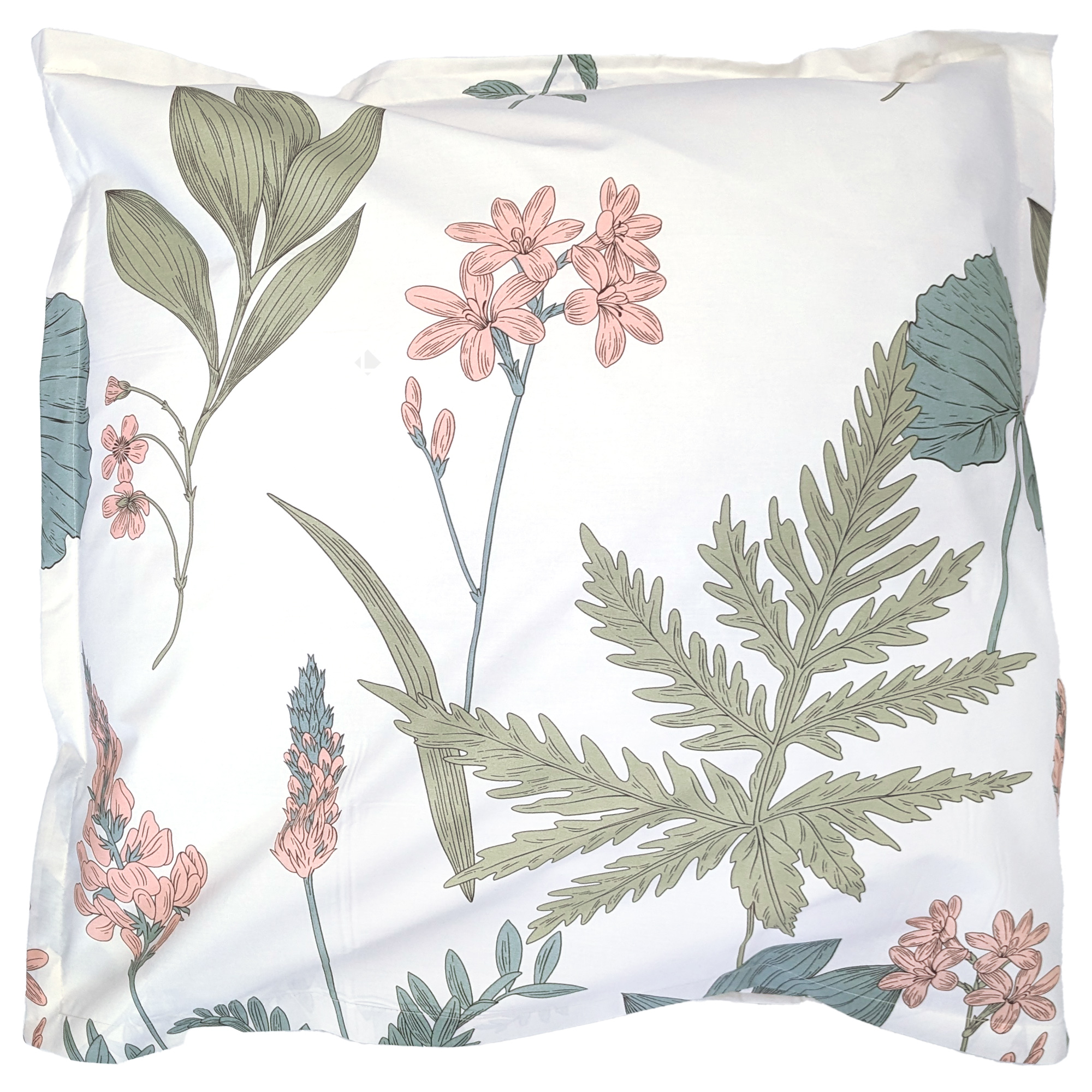 Taie D'oreiller 65x65 Cm – Blanc – Coton STOF – Neuf Avec étiquettes