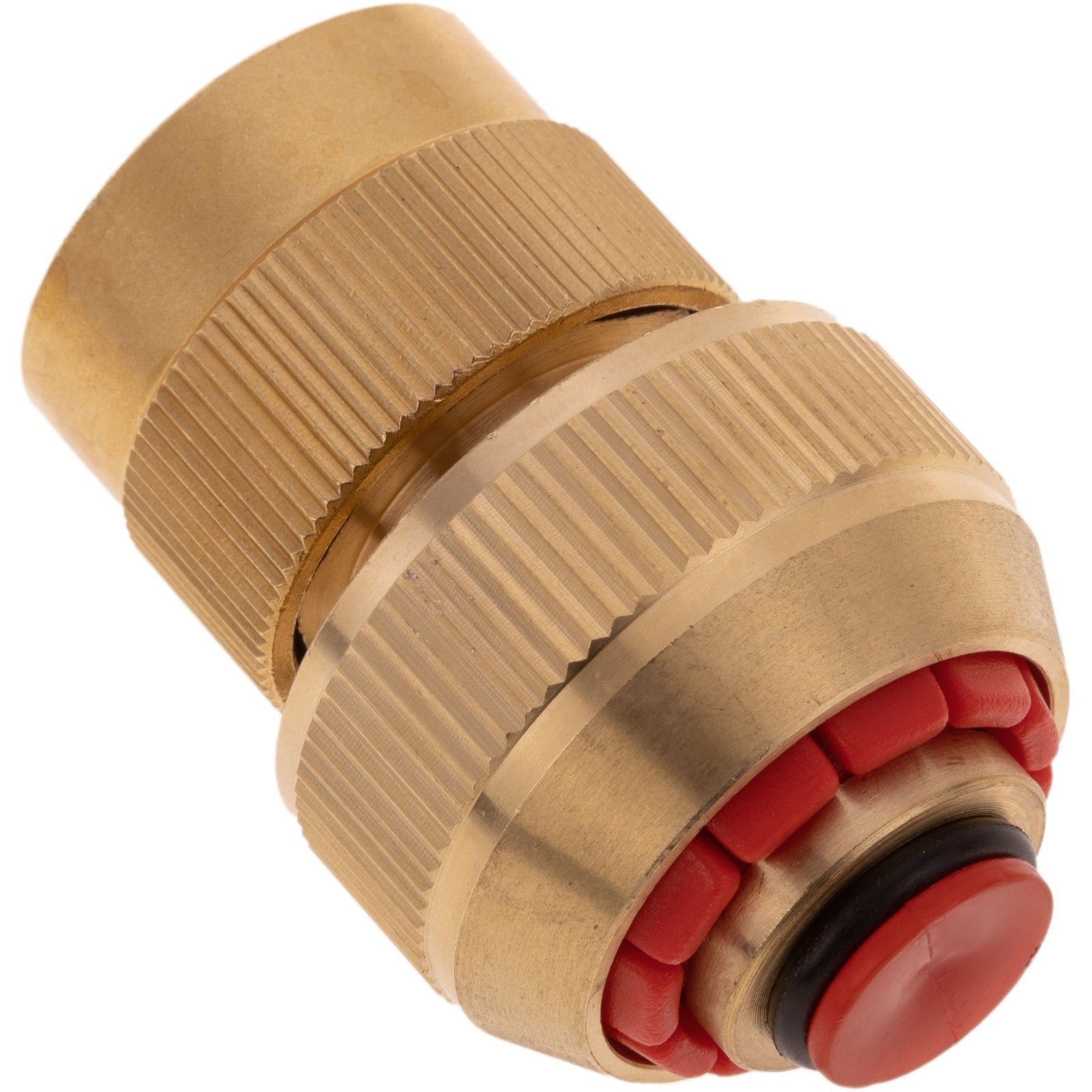 Grifo doble stop para la instalación de un programador de riego de