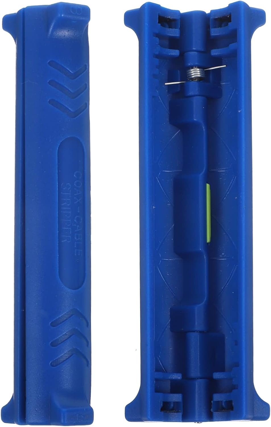 Strippery do kabli Ethernet, 2 sztuki, stal i plastik, niebieskie, narzędzie do zaciskania, elektronarzędzie do kabli sieciowych i telewizyjnych, do