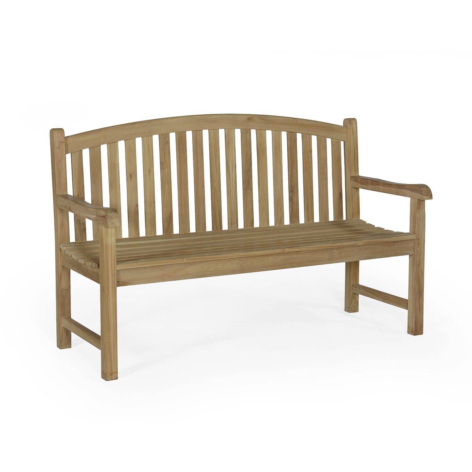 Banc en teck massif Derby 150 cm - 2