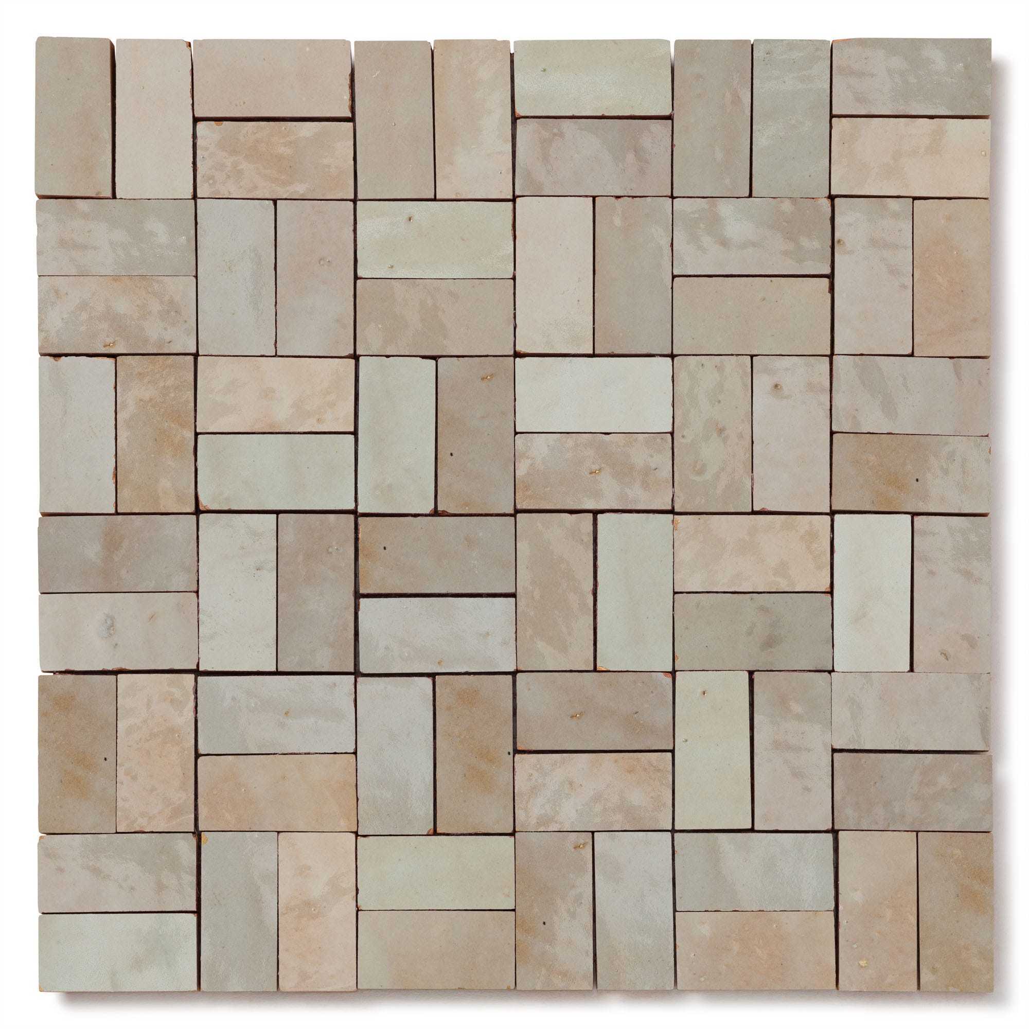 Carrelage Zellige Marocain Gris Beige 2,4x4,9 cm (vendu par 1 m²) - RO ...