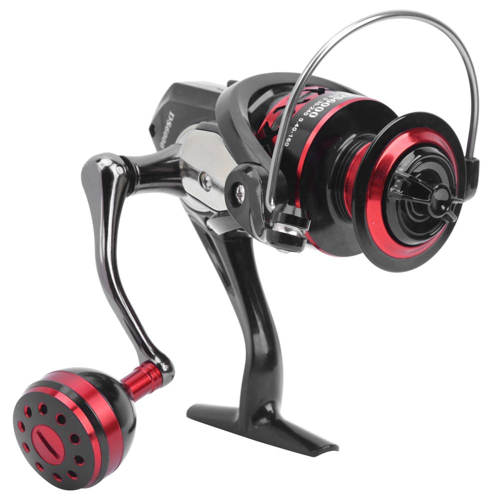 Bobina in metallo con impugnatura per pesca in mare, mulinello unidirezionale senza spazio per la serie DS (DS6000) - 7