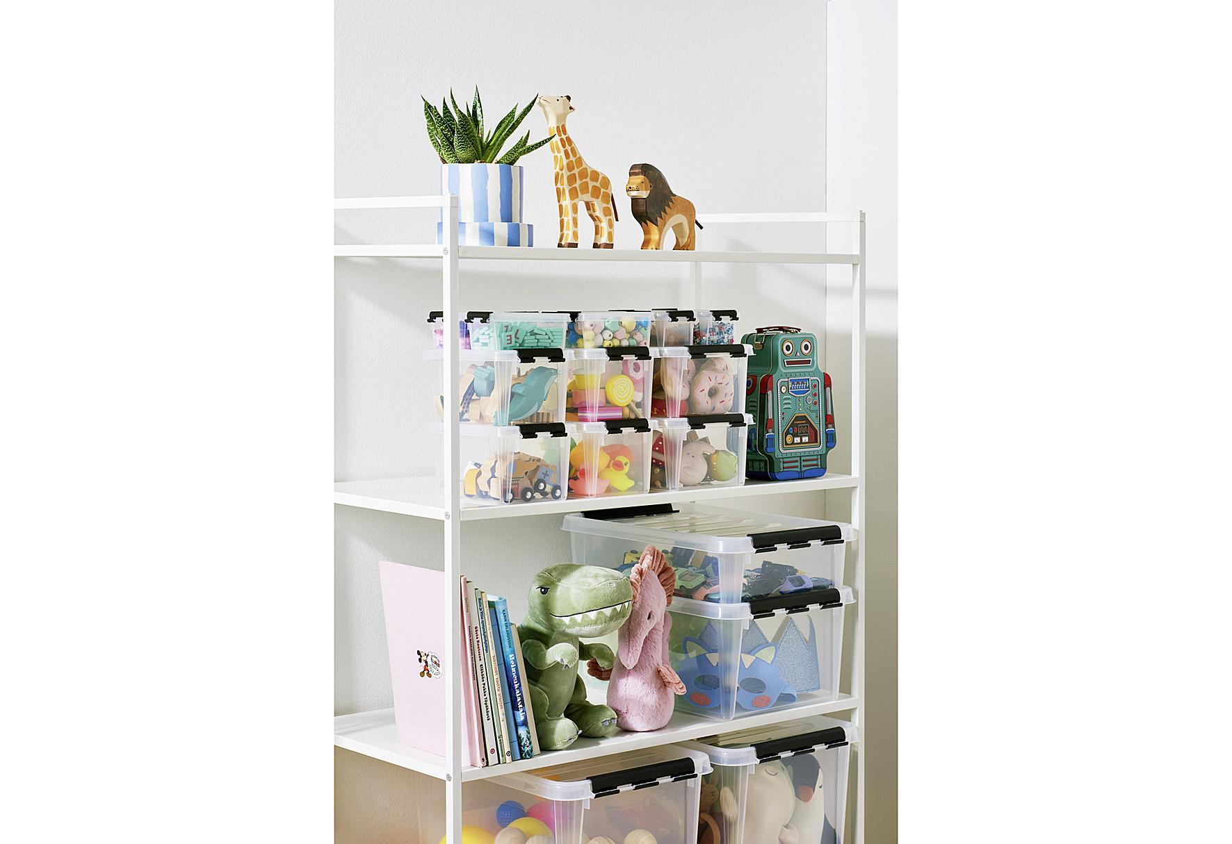 Boîte De Rangement Plastique Avec Couvercle Recycler Smartstore 32 L Coloris Gris | Castorama