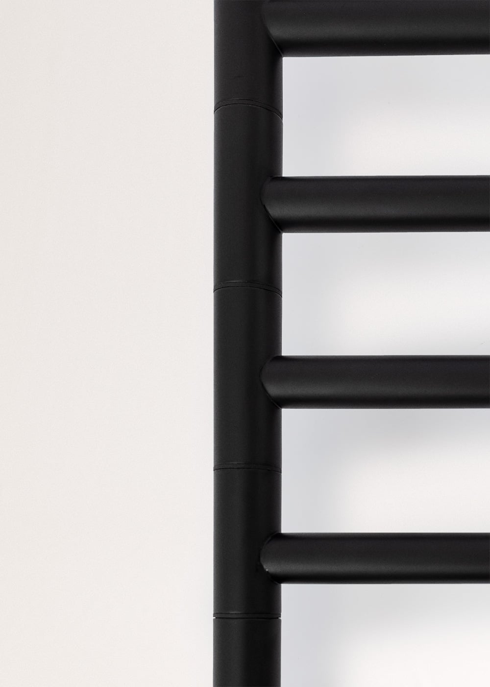 WARM TOWEL MINIMAL - Toalheiro elétrico com barras giratórias de 180º Preto - 8