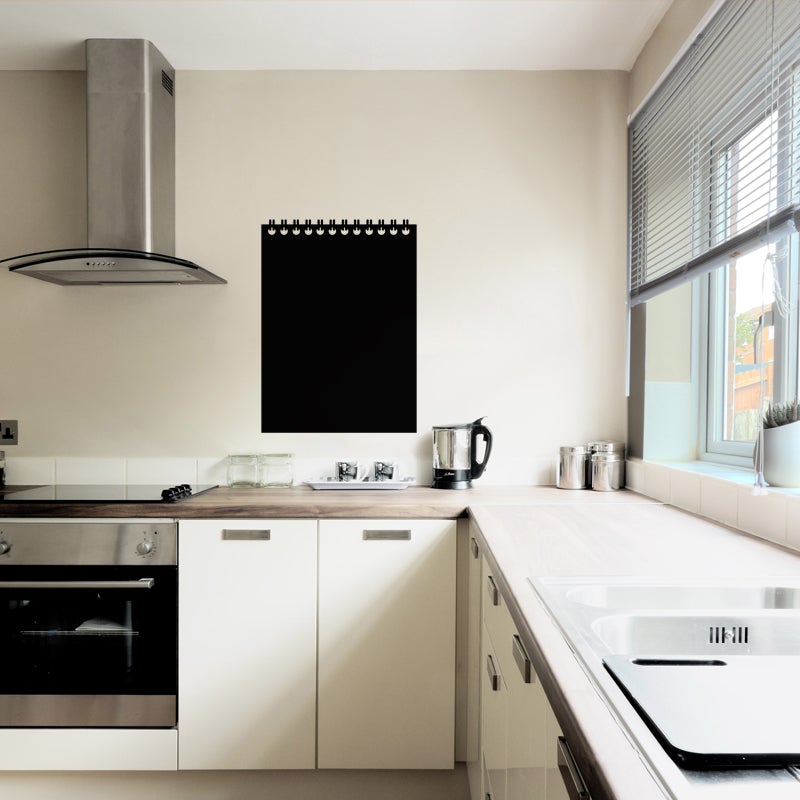 Adesivo lavagna - Sticker adesivo - adesivi murali - 35x25cm - 3