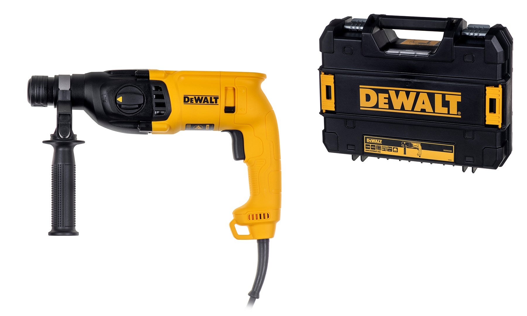 DeWALT D25033K Młotowiertarka 710W SDS Plus 1550 RPM - 9