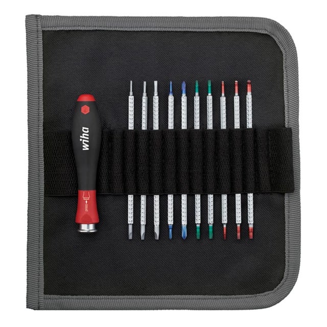 Jeu de lames interchangeables de tournevis 11 pièces 269 T11 Wiha