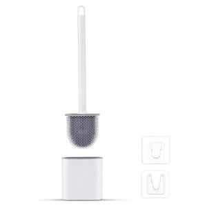 1PCS Scopino per WC, spazzola per WC con set di supporto 1PCS Scopino per WC, spazzola per WC con set di supporto