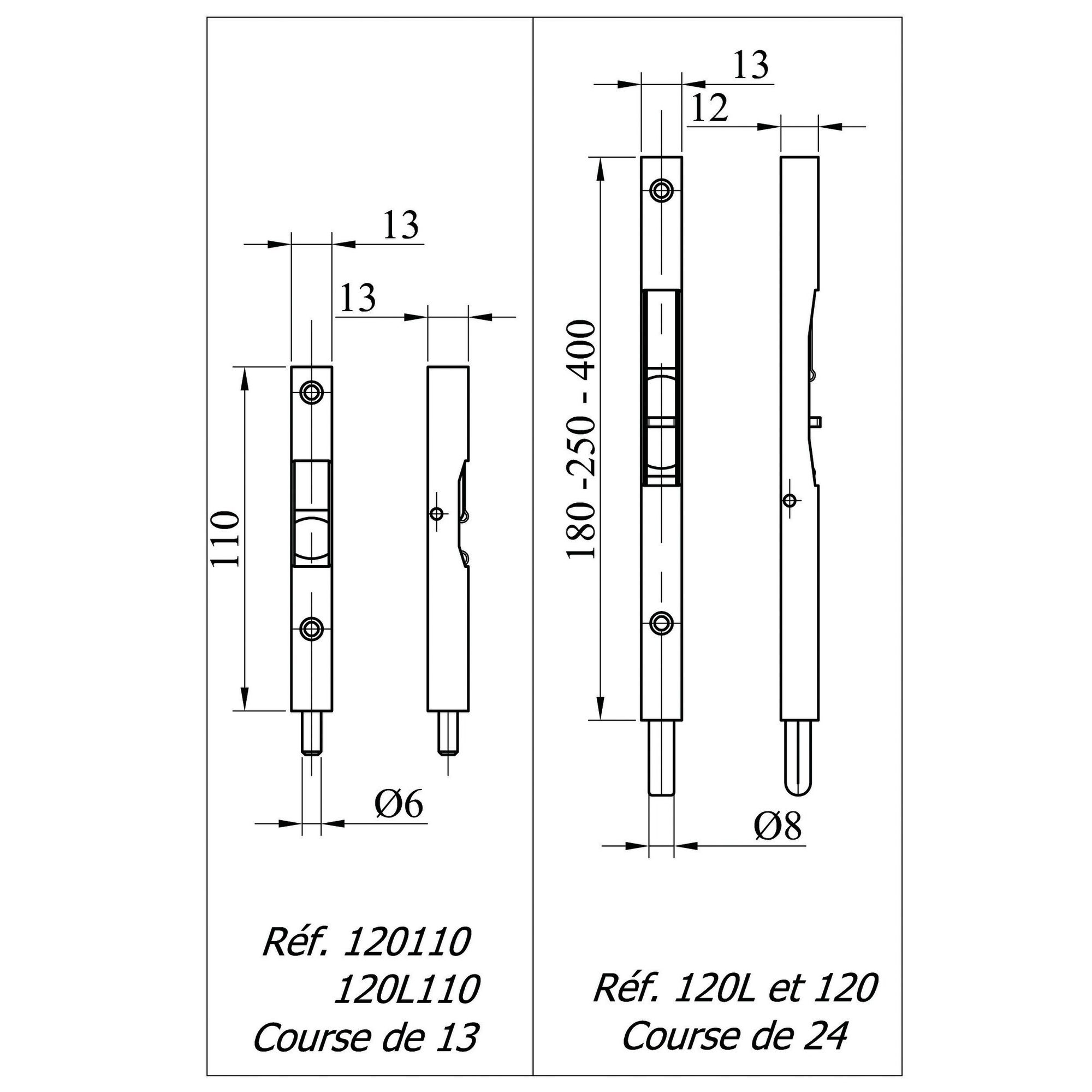 VER A ENCASTRER EN 180 MM - 3