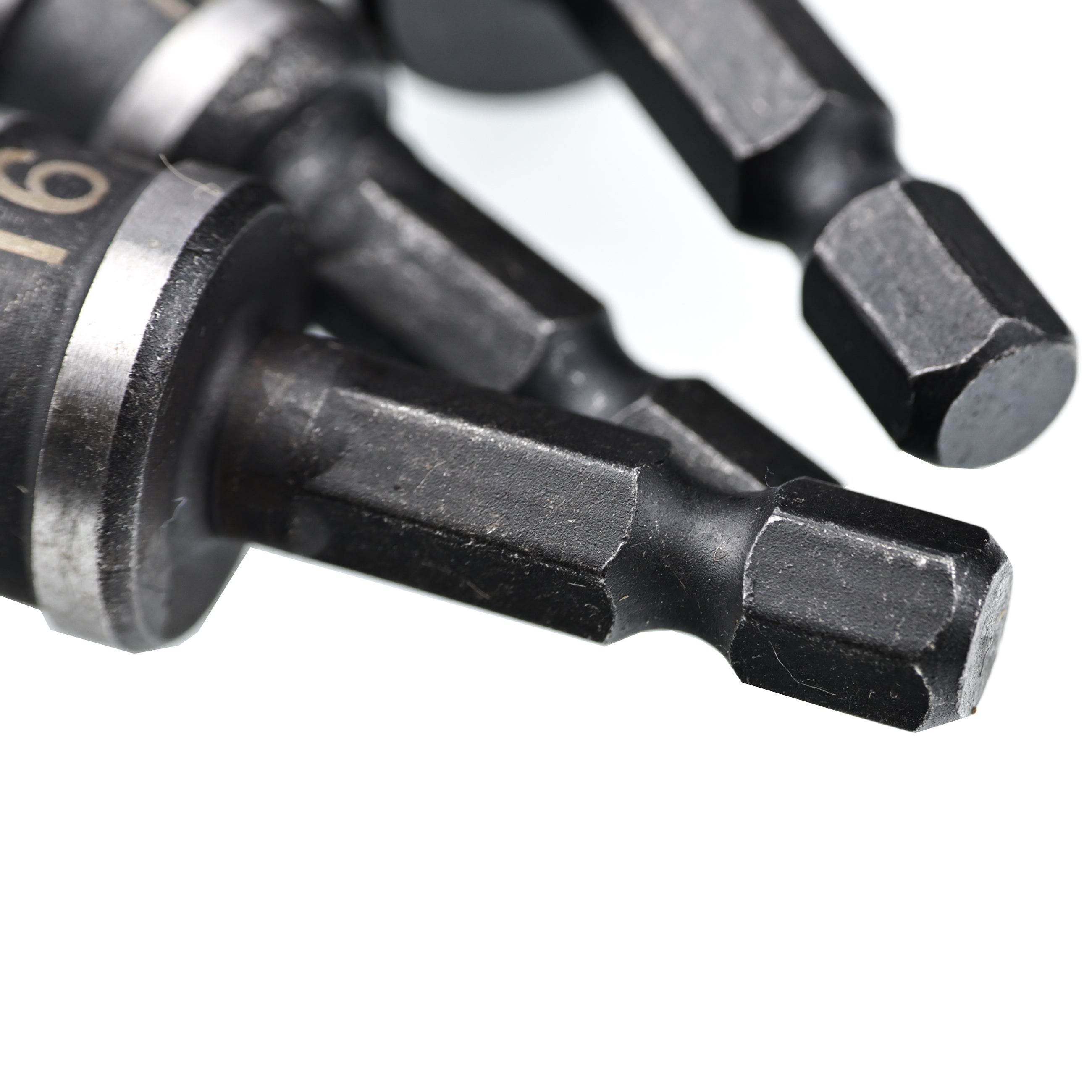Fraise à Chanfreiner 12/16/19 mm – Set 3 Pièces | Acier Inox | Queue 1/4
