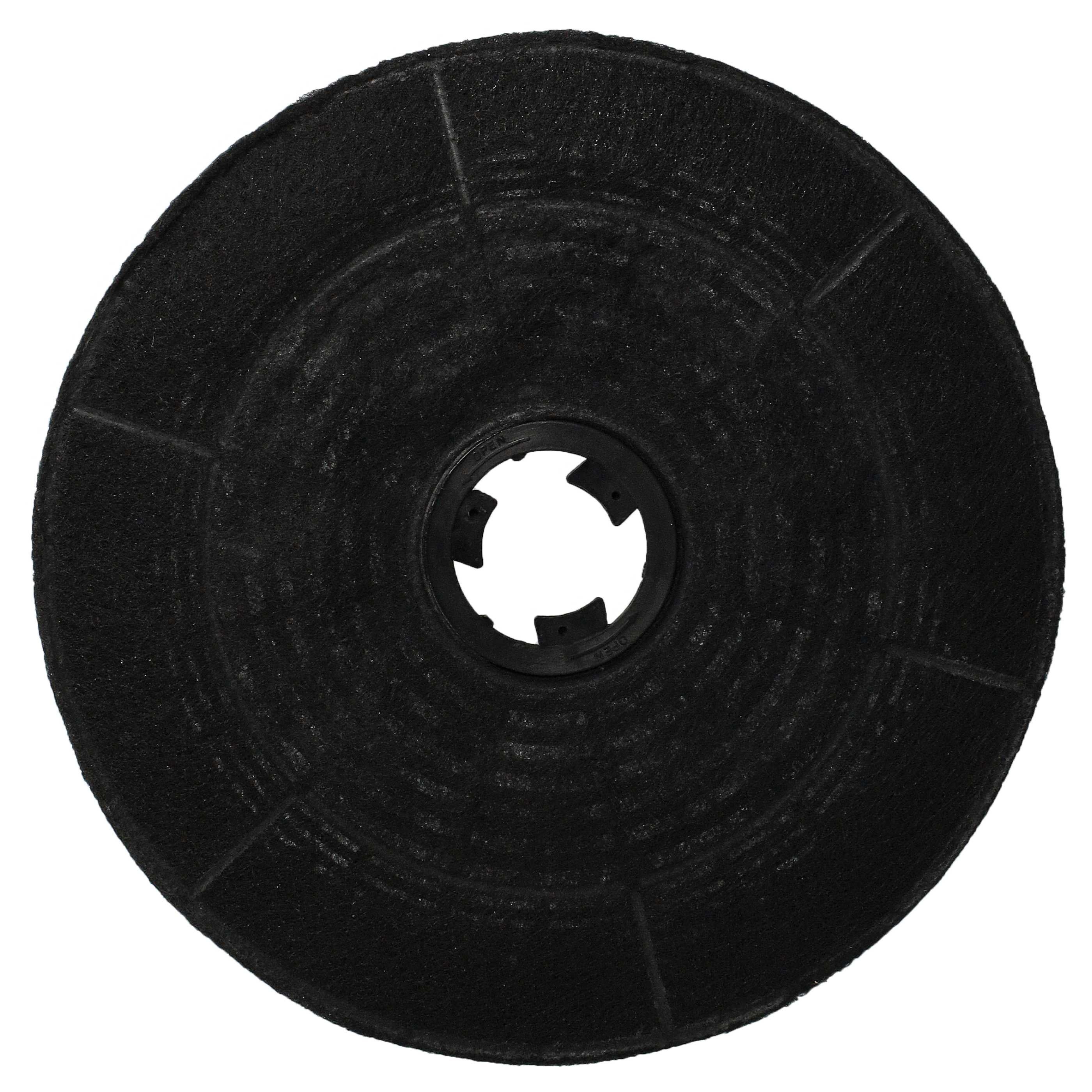 vhbw Filtre à charbon actif universel pour diverses hottes aspirantes - 16 cm - 3