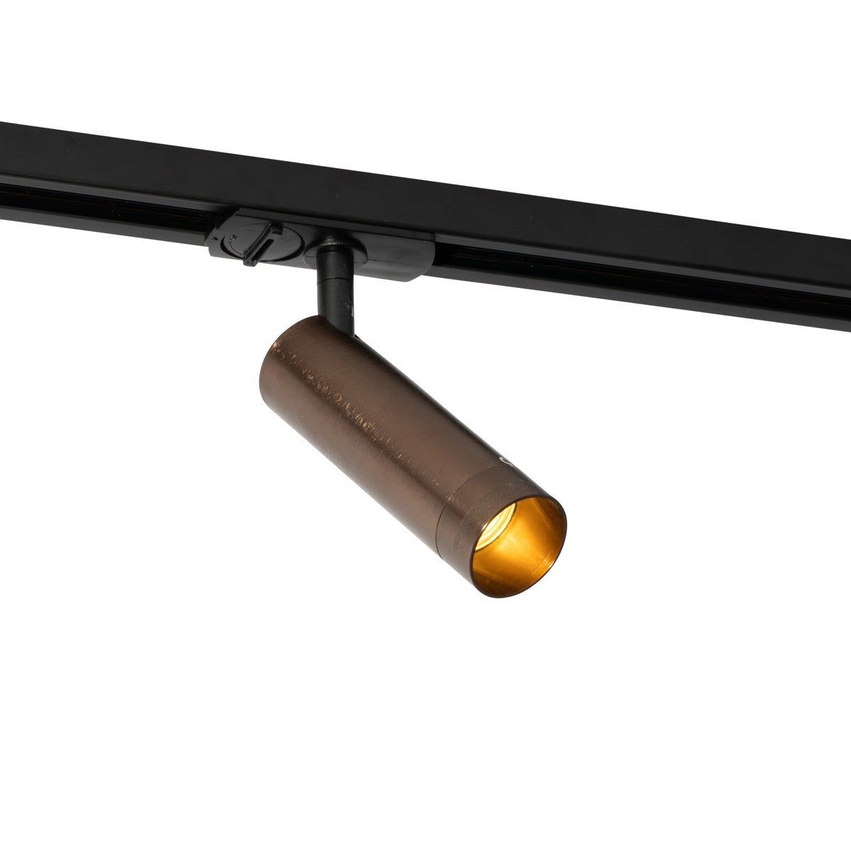 Nowoczesny reflektor brązowy do systemu szynowego jednofazowego 35mm - Iconic Jeana Luxe