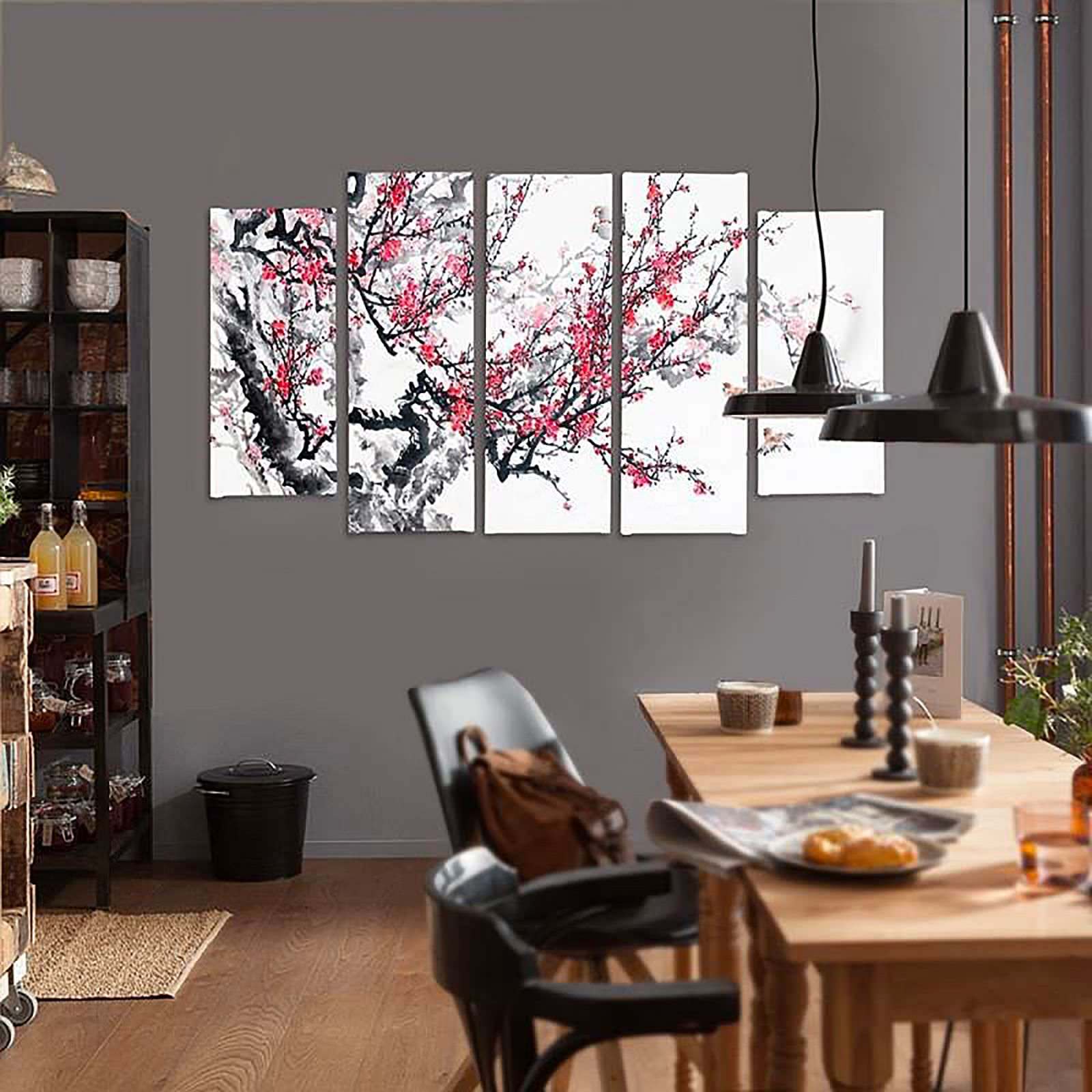 Tableau cerisier japonais - 100 x 70 cm - 5