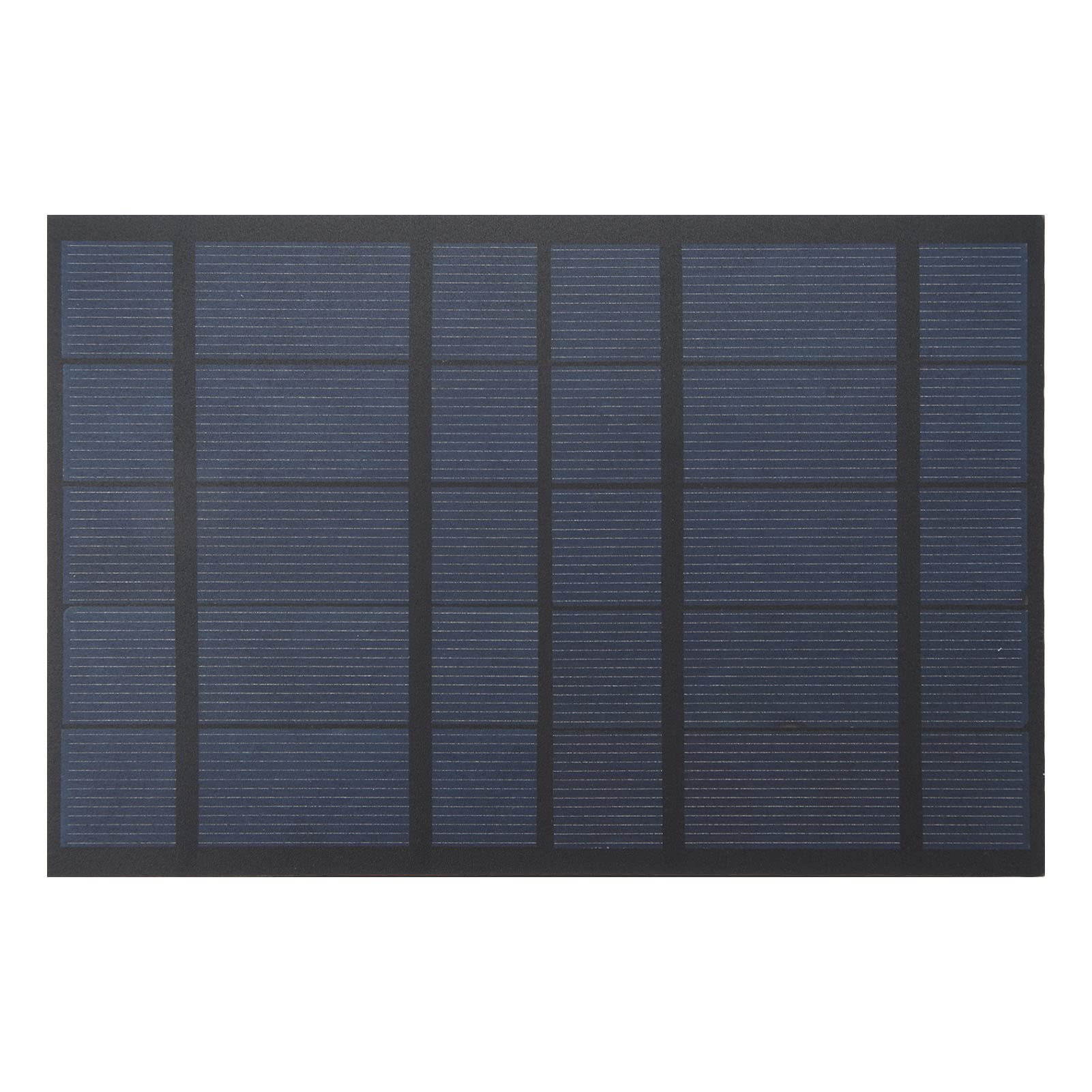 Panneau Solaire 6W 12V Feegow - Polysilicium Léger, 210x135mm - Chargeur Pour Caméra Extérieure, Ventilateur, Éclairage - 5