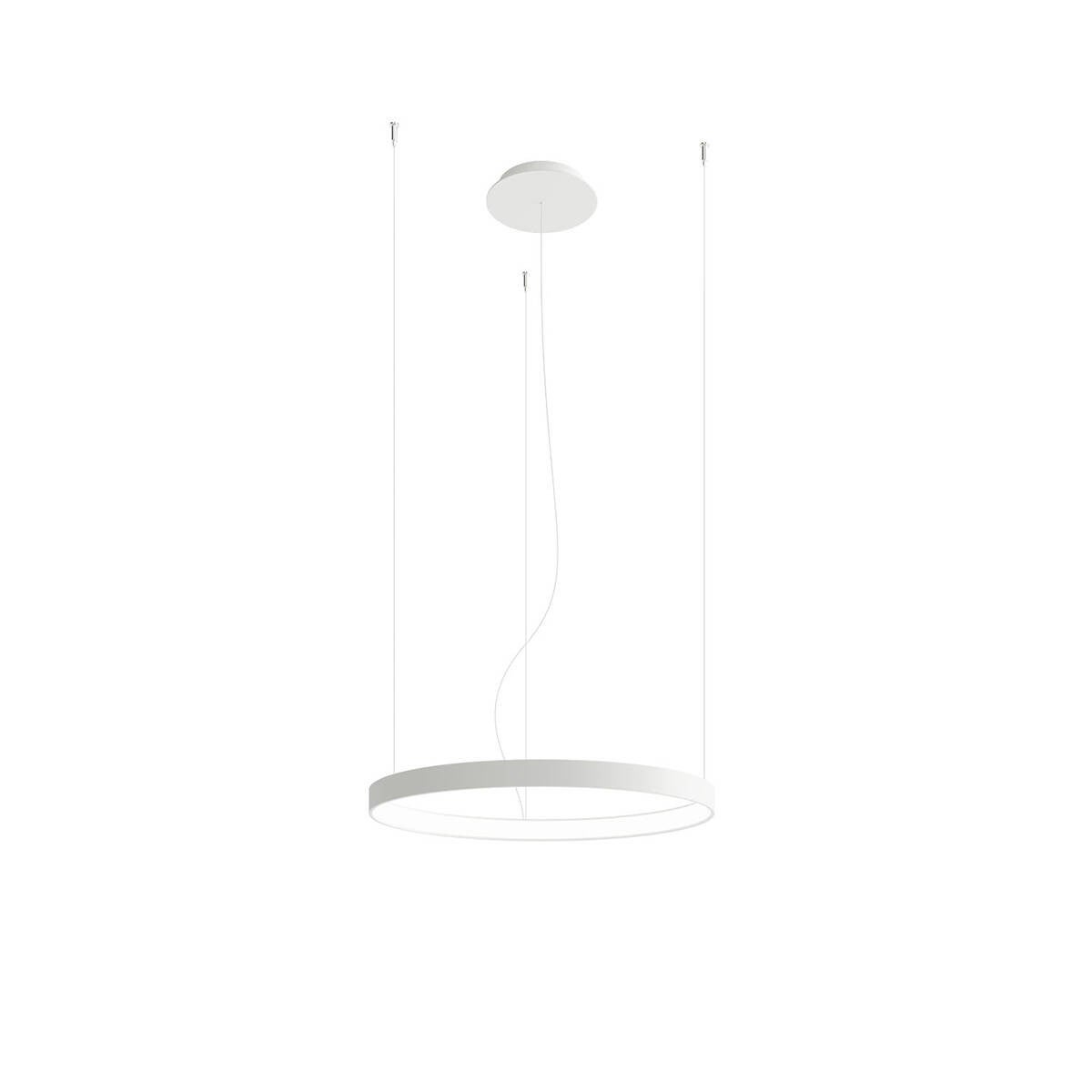 Lampa wisząca RIO LED 23W Neutralna biel 2778lm biała wym: 150 x 55 x 55 cm Thoro Lighting