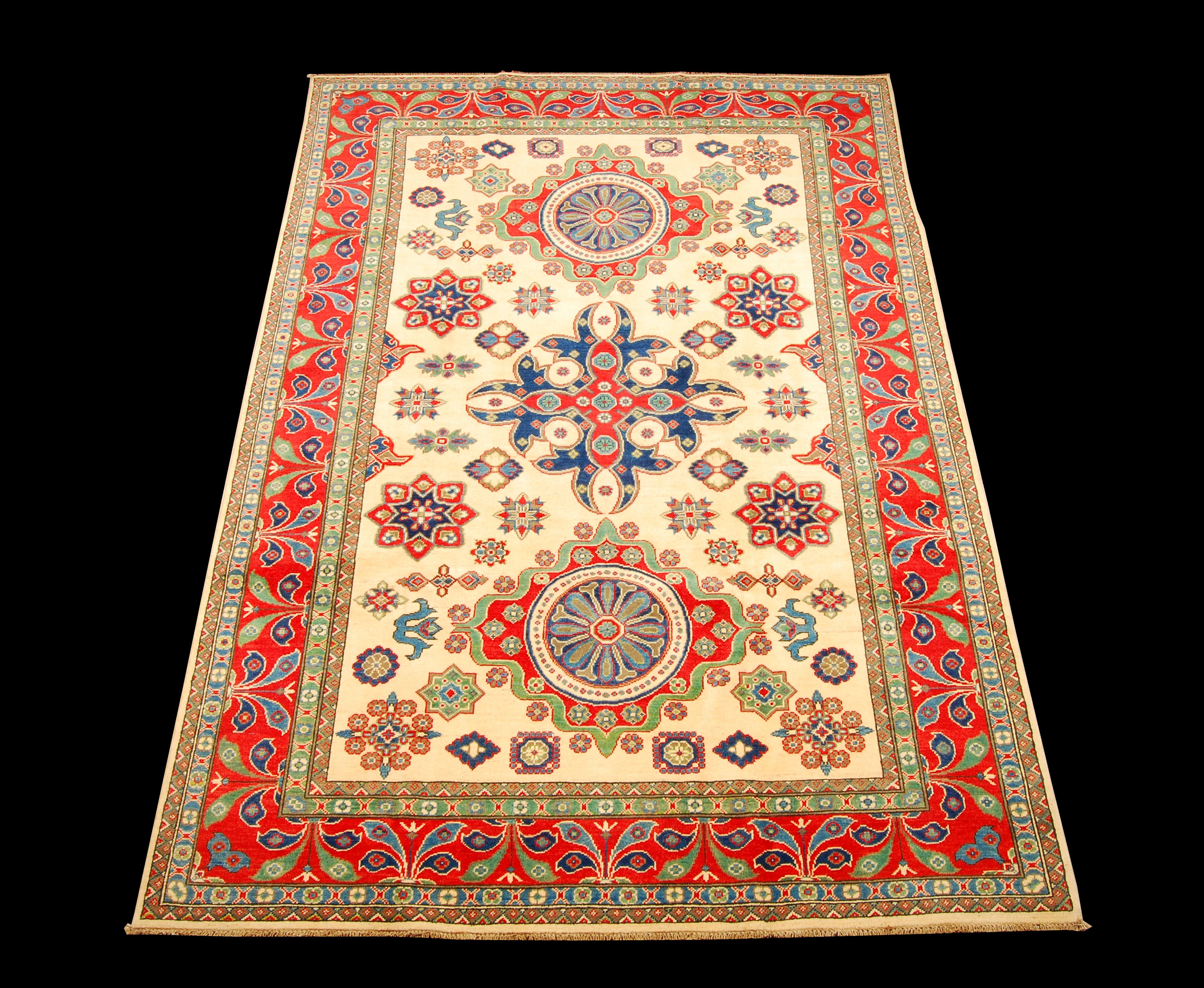 Afgani Pakistan Dywan Tapis Teppich Alfombra Dywan Ghazni 298x200 CM