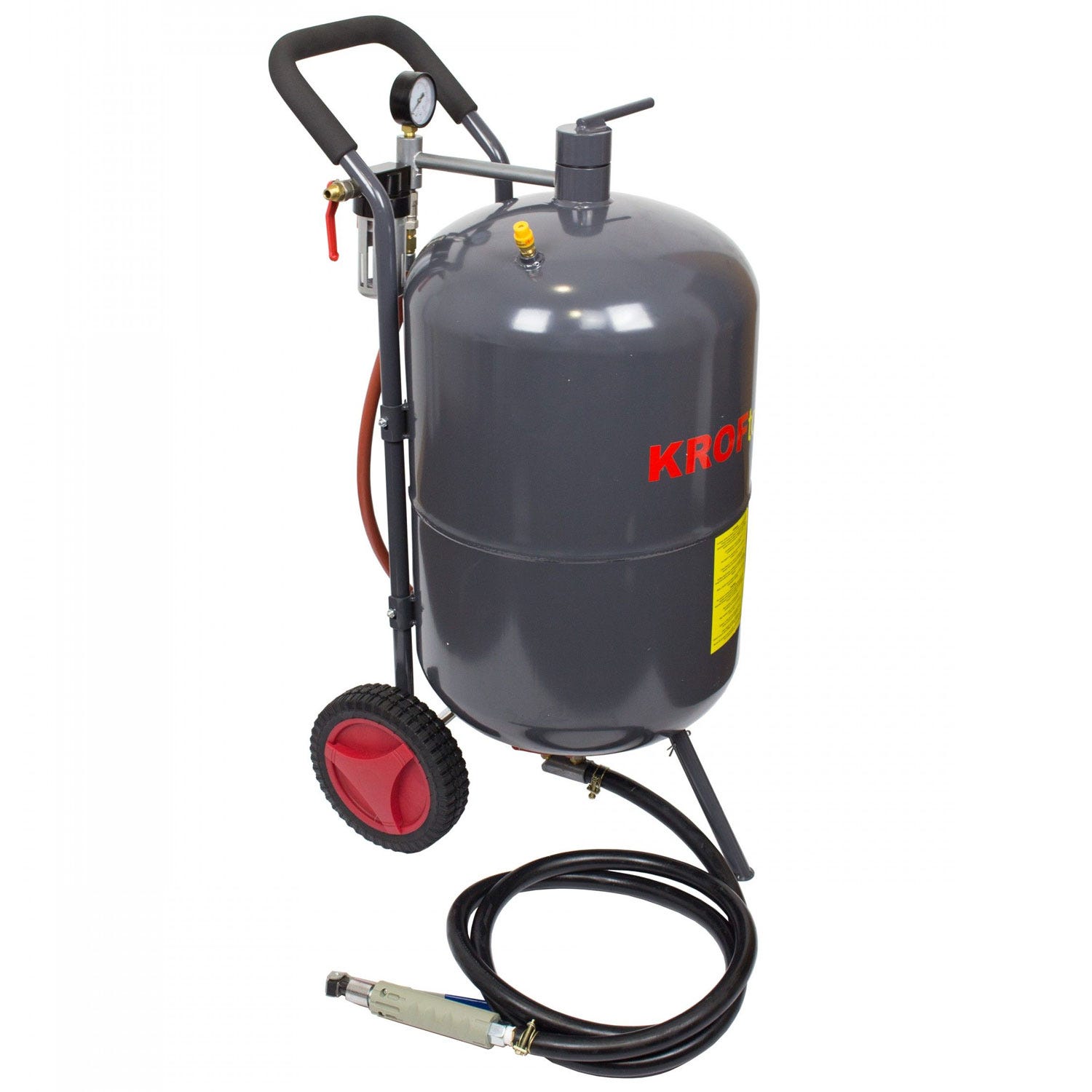 Sableuse mobile 19 litres 4-9 bar avec Accessoires Sableuse mobile 19 litres 4-9 bar avec Accessoires