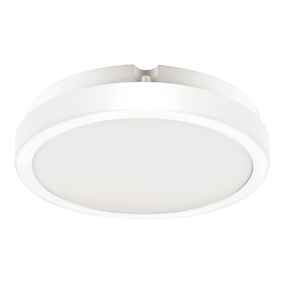 Plafon Vera okrągły biały LED 12W 4000K 1250lm wym: 6,3 x 18 cm IP65 tworzywo sztuczne Eko-Light