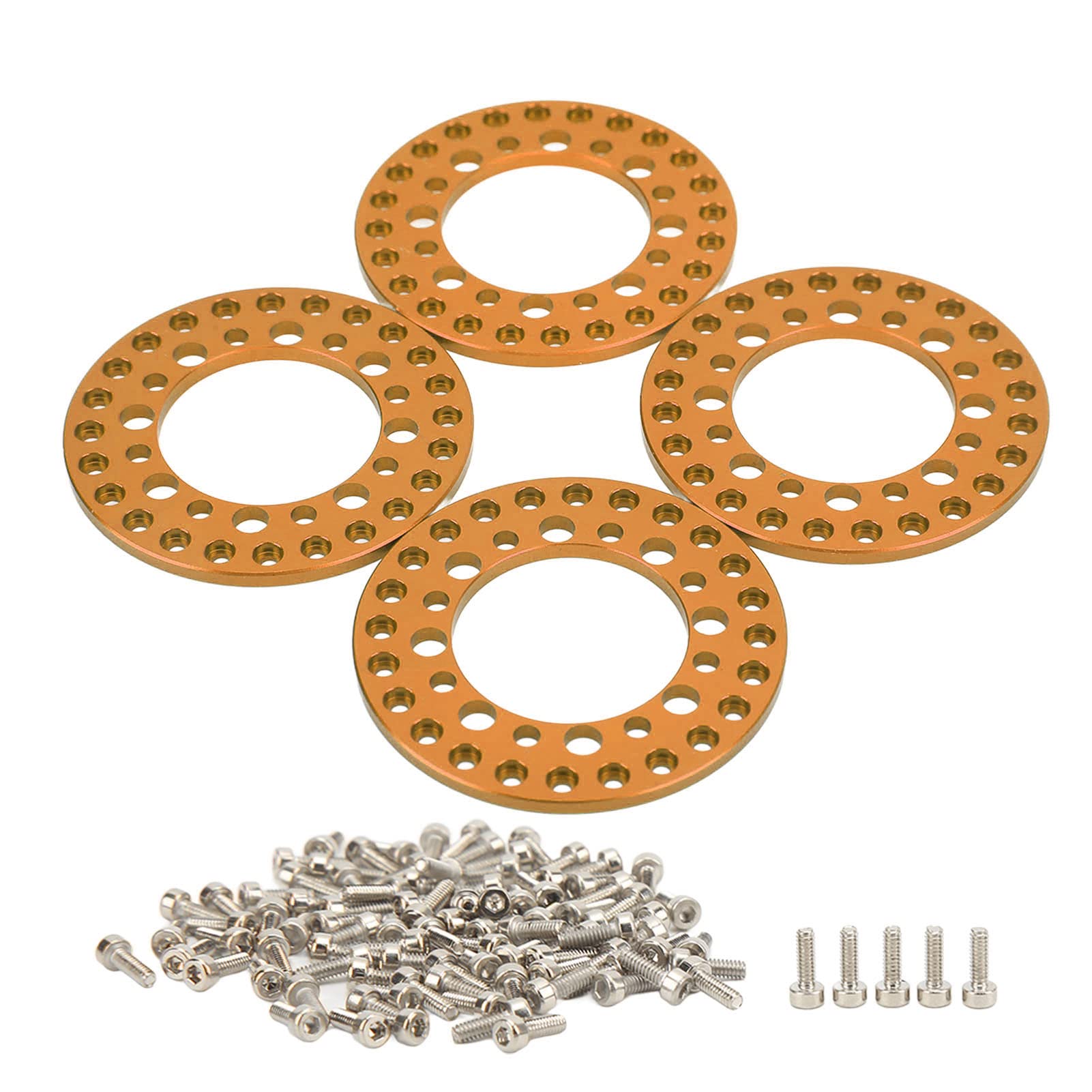 Lot De 4 Anneaux Centraux Alliage Aluminium 74,1 Mm Vers 72,6 Mm - Correcteur Moyeu Roue