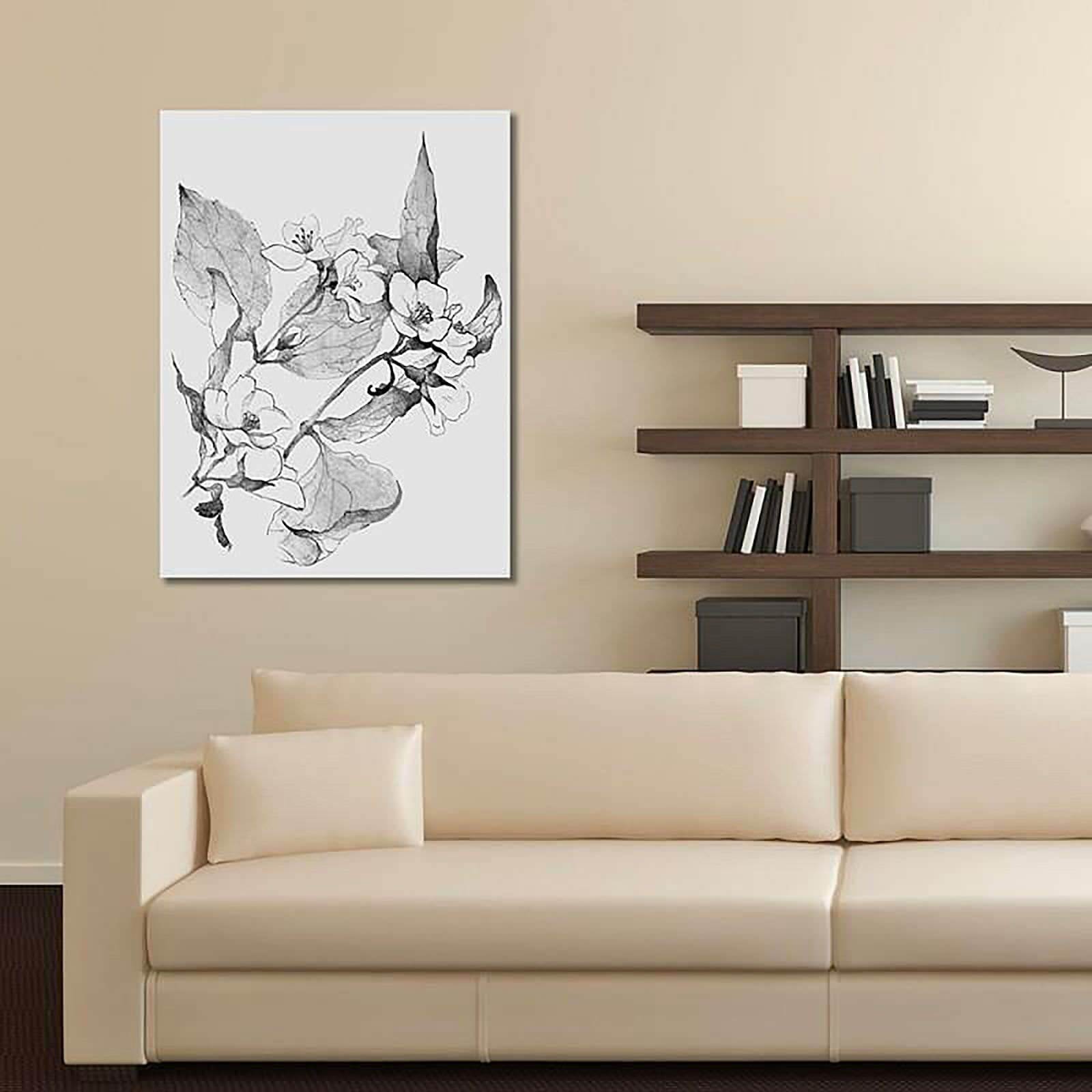 Tableau branches en fleurs - 70 x 100 cm - 3