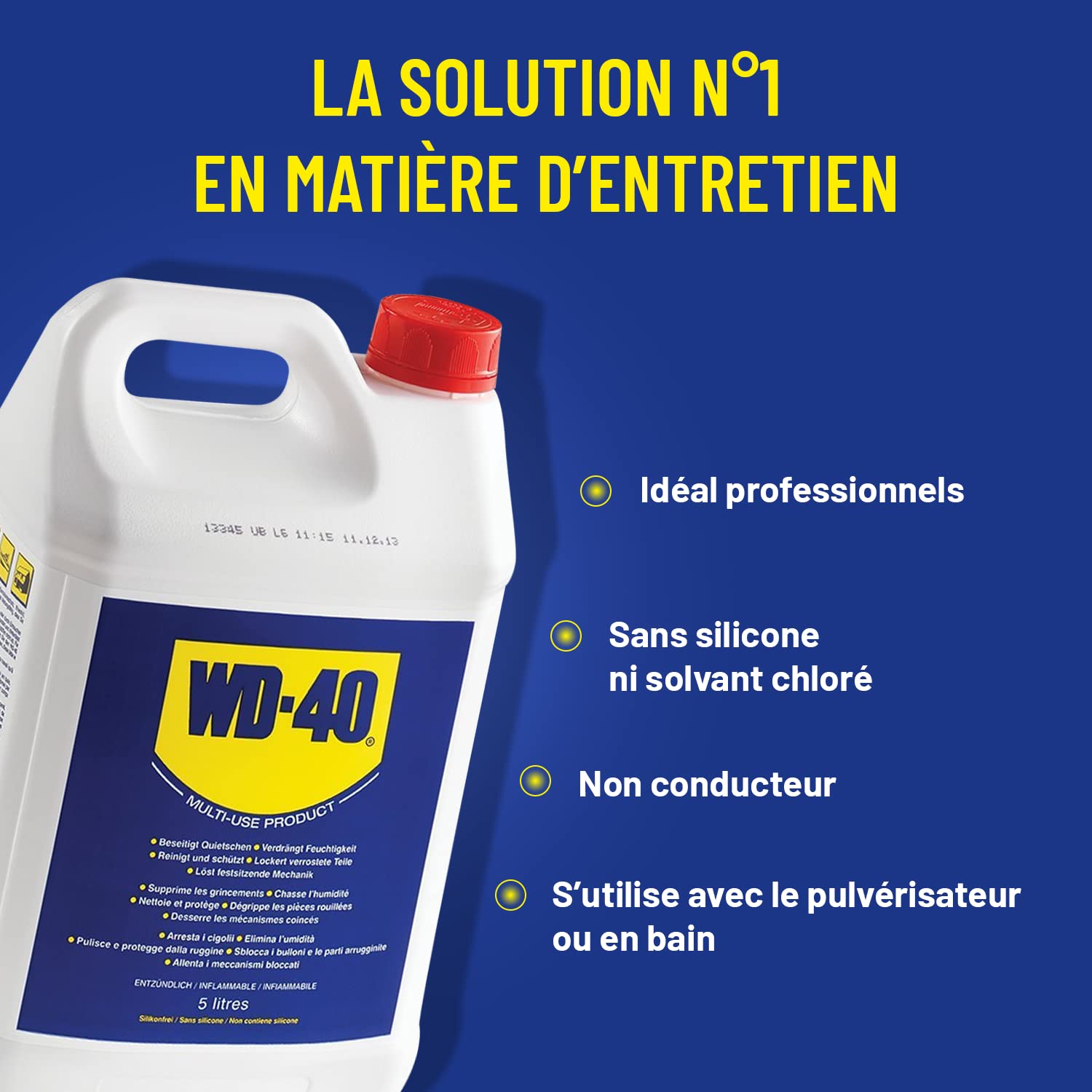 Lubrifiant ml 5000 + Doseur L 0,5 Wd40 - 4