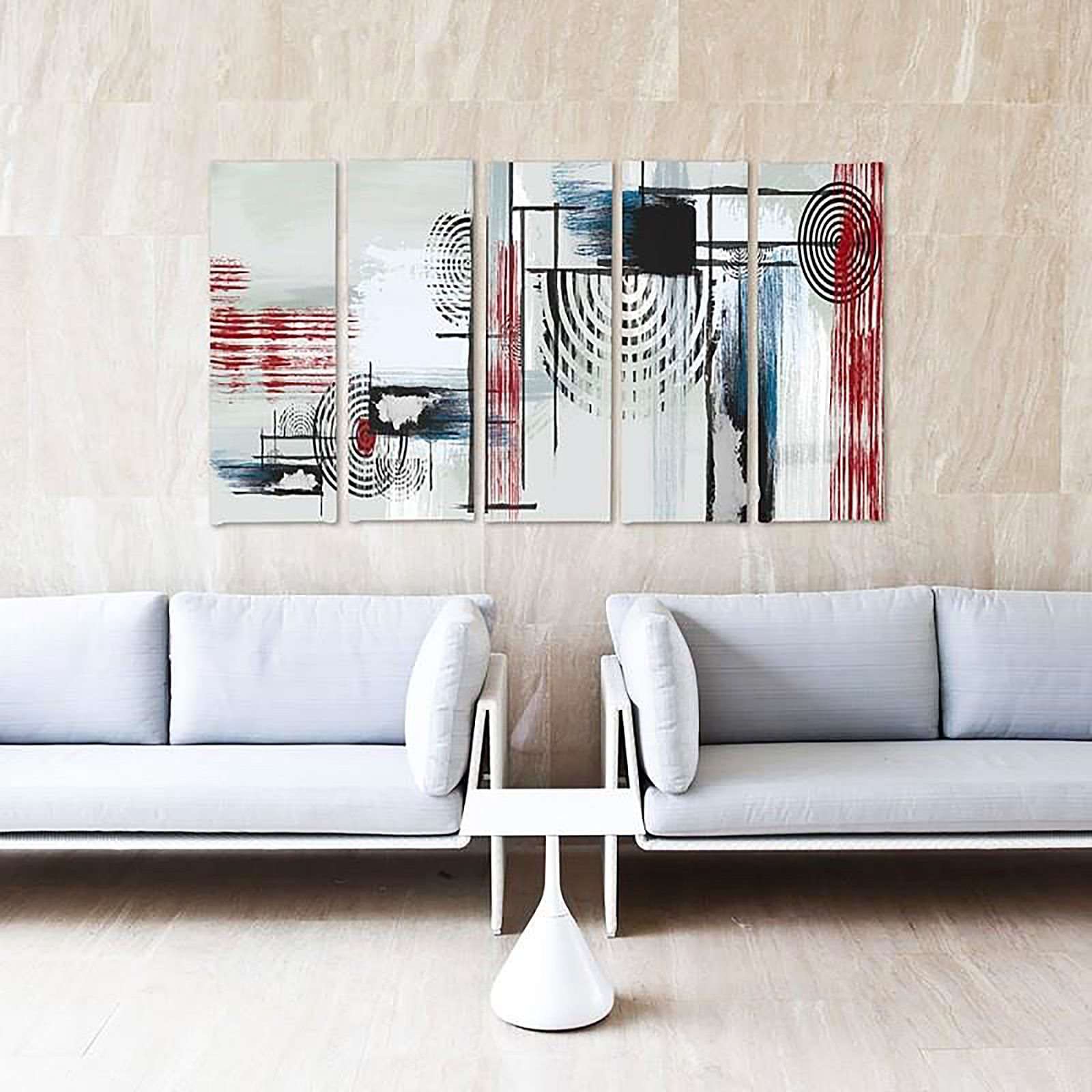 Tableau boucliers 1 - 100 x 70 cm - 5