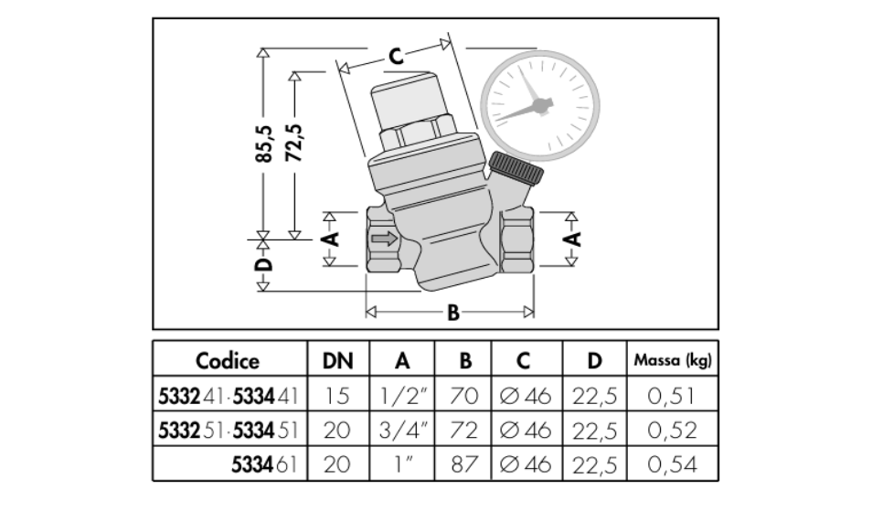 Cartuccia Di Ricambio Caleffi 535004 - Per Riduttori Di Pressione Serie 5350 E 5351, 1/2'' - 3/4'' - Foto 9