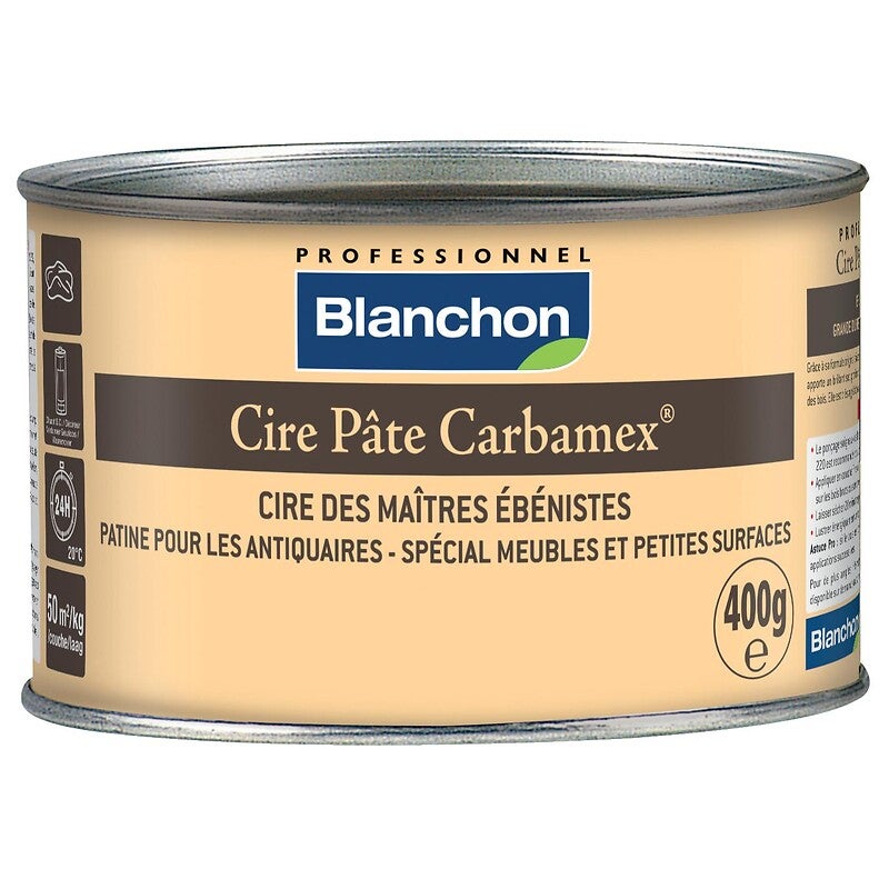 Cire pâte Carbamex® claire naturelle 400g - 3