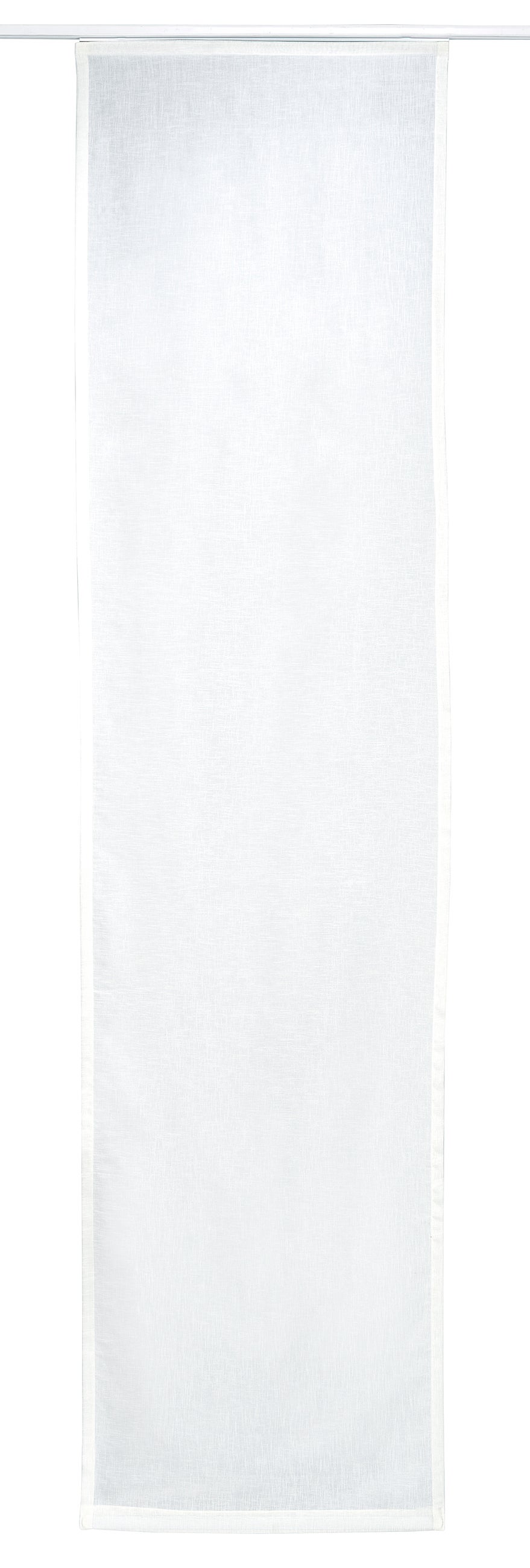 Elbersdrucke Feel Good Uni 00 - Tenda a pannello, in poliestere, 245 x 60 cm, colore: Bianco