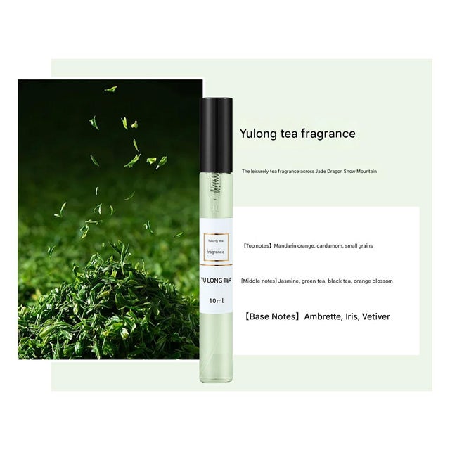 5 flacons, 10 ml, parfum floral, parfum longue durée, parfum floral doux, parfum, fraîcheur quotidienne, parfum léger et fort (Yulong Tea/02)