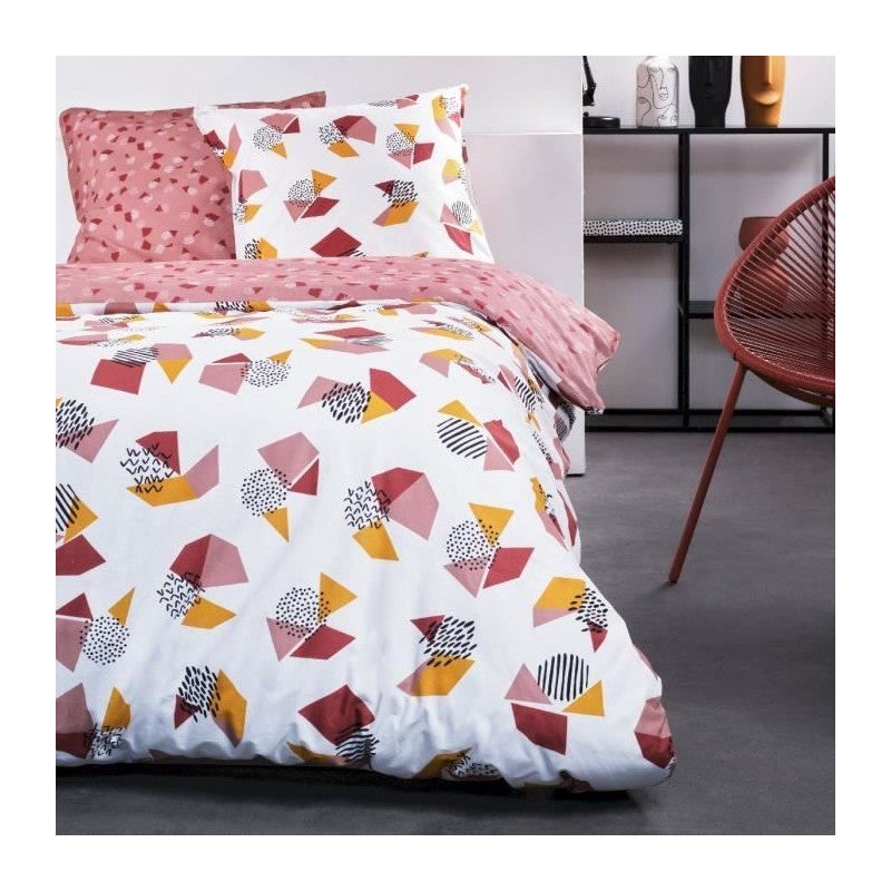 Juego de cama - today - sunshine - 116483 - 2 personas - 220x240 cm - algodón - estampado 9,41