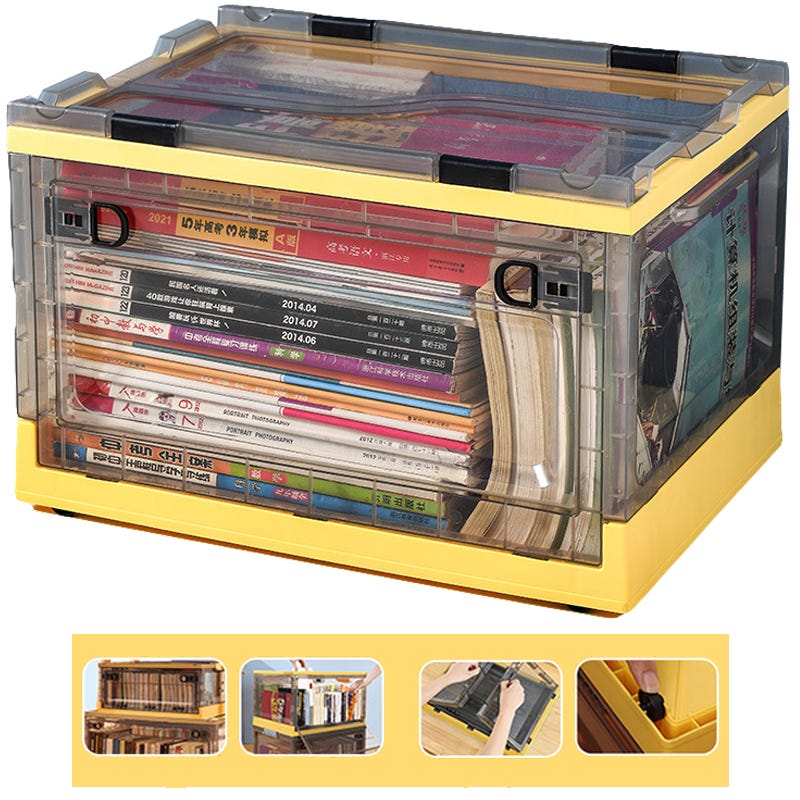 Scatola di stoccaggio pieghevole con apertura laterale, coperchio e ruota, contenitore organizer multifunzione per armadi, 42x29.5x27cm | Leroy Merlin Scatola di stoccaggio pieghevole con apertura laterale, coperchio e ruota, contenitore organizer multifunzione per armadi, 42x29.5x27cm | Leroy Merlin