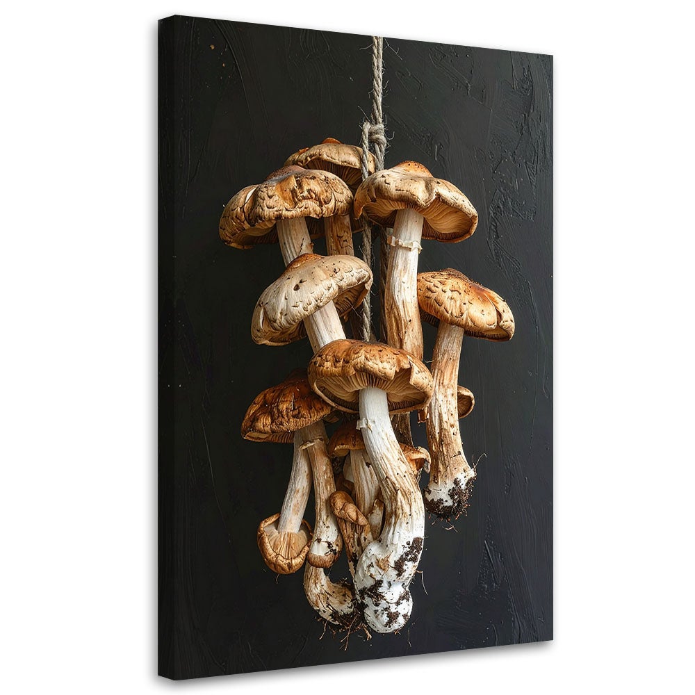 Obraz do kuchni restauracji baru jadalni, Suszone grzyby leśne 80x120