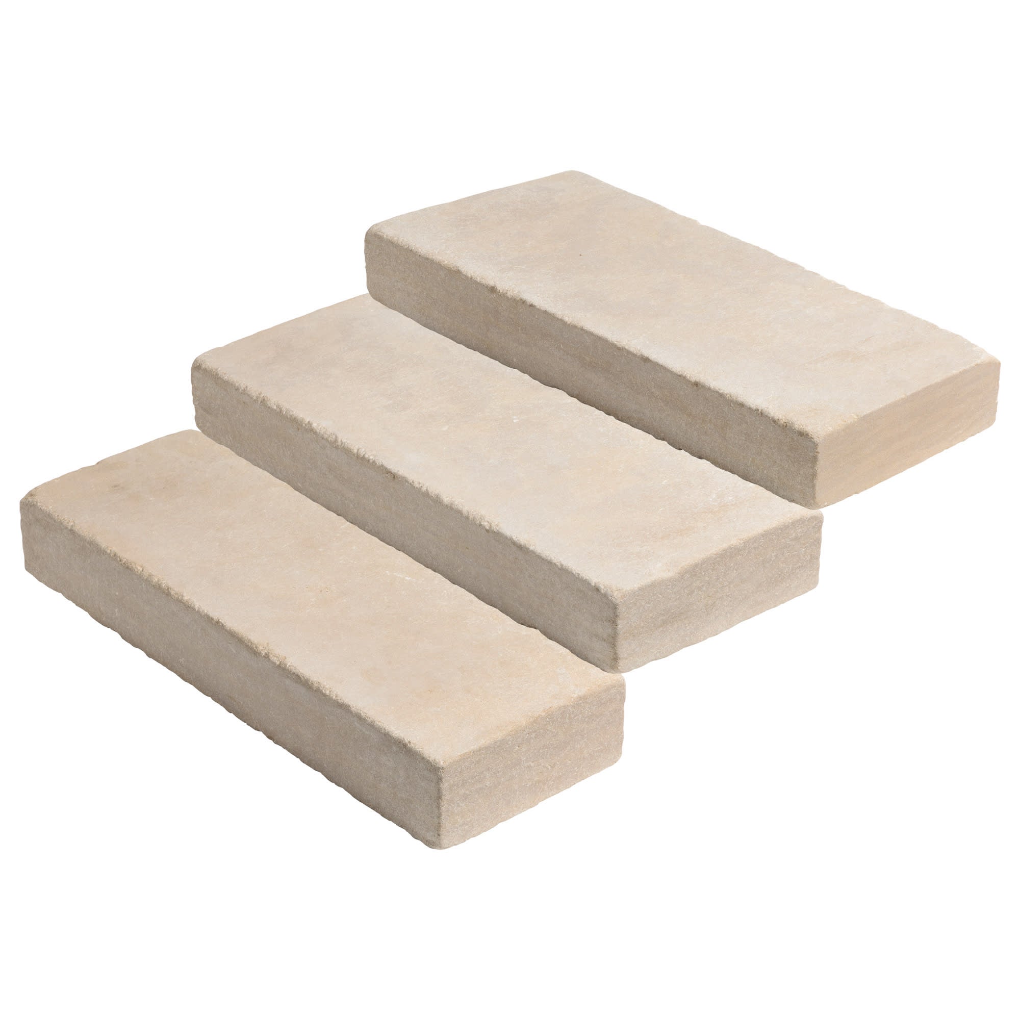 Marche-bloc Pierre de l'Atlas Beige 100x35x15 cm (à l'unité) - RO'MA NATURE - 2
