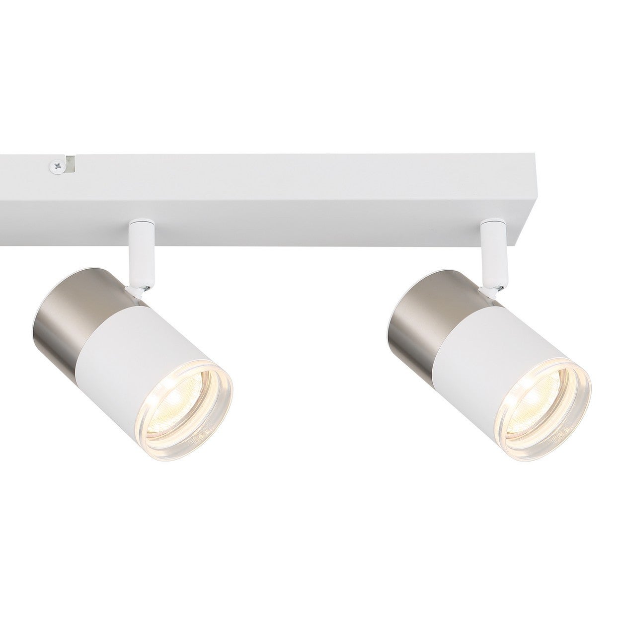 Spot métal blanc mat, 4x GU10 - 5