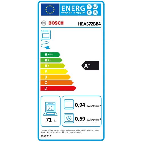 Four encastrable BOSCH HBA572BB4 AutoPilot10 - Pyrolyse, 10 Programmes Auto, Chaleur Tournante 3D - 9