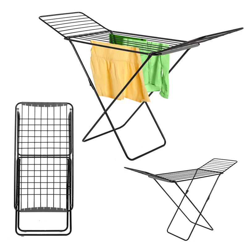 SUSZARKA NA PRANIE STOJĄCA STABILNA 20m DO UBRAŃ SKŁADANA NA BIELIZNĘ DUŻA