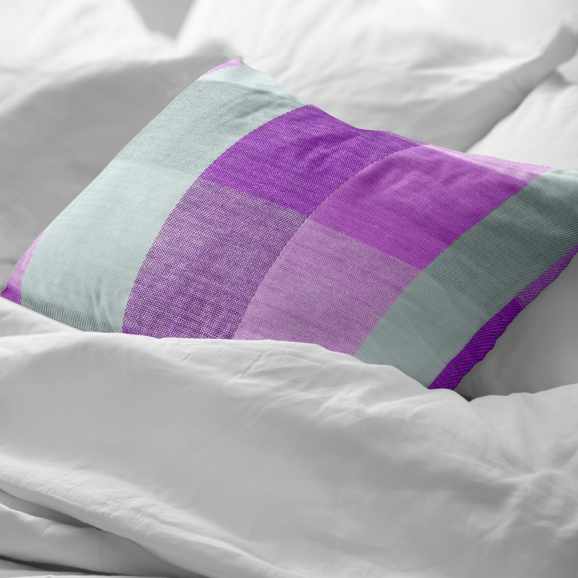 L1NK STUDIO Federe Cuscini Letto Cotone 50x95 Per Letti Di 180 Cm (100% Cotone) (Percalle 200 - 2