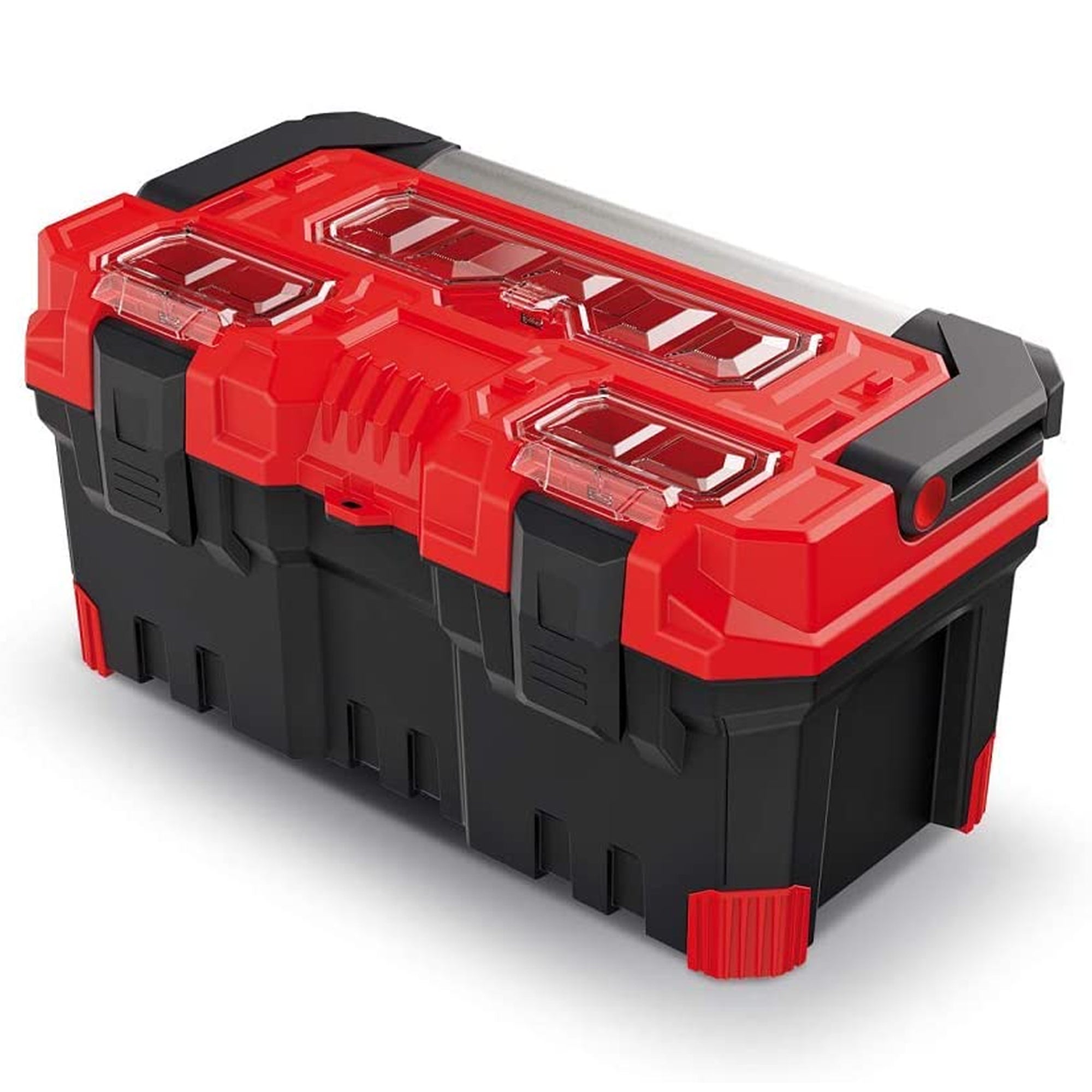 Cassapanca Porta Attrezzi Titan Plus In Polimero Nero-grigio KISTENBERG – Robusta E Pratica Per Il Tuo Garage