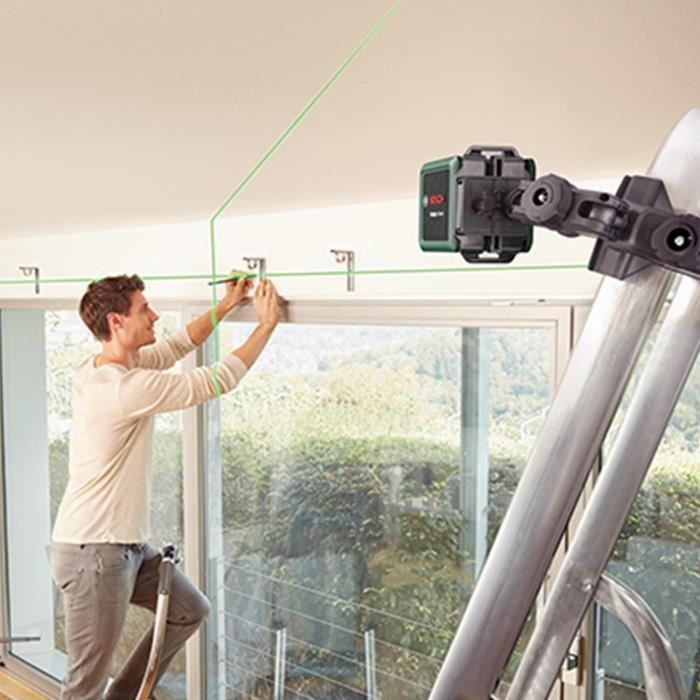 Bosch Home and Garden Quigo Green Laser en croix Portée (max.): 12 m - 4