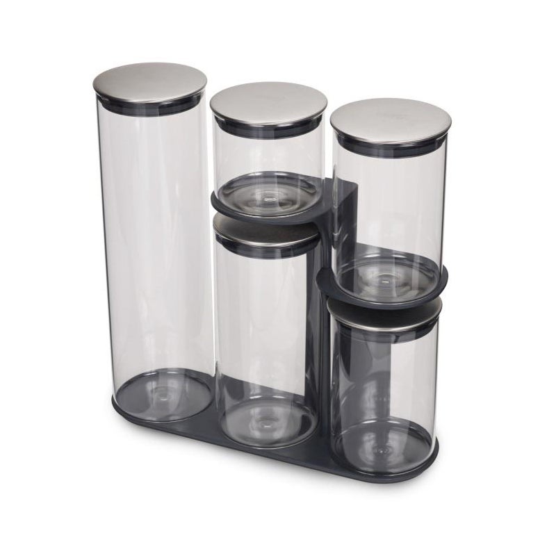 Joseph Joseph zestaw pojemników Podium Steel