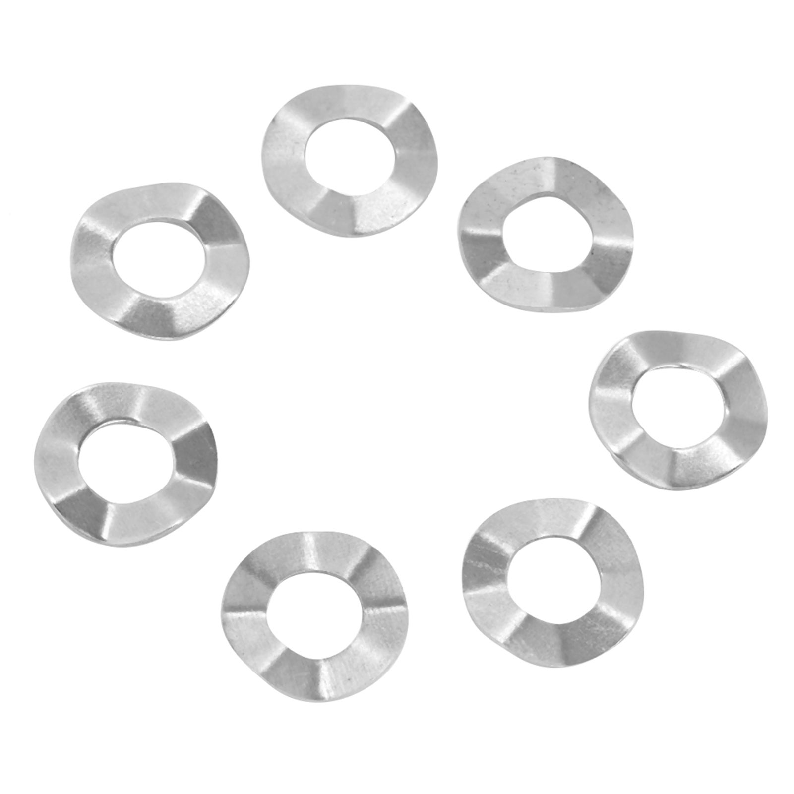 100 Rondelle Onda/Curve In Acciaio &ndash; 1/4 Pollice Tipo B &ndash; Zincate &ndash; Rivercity Fastener