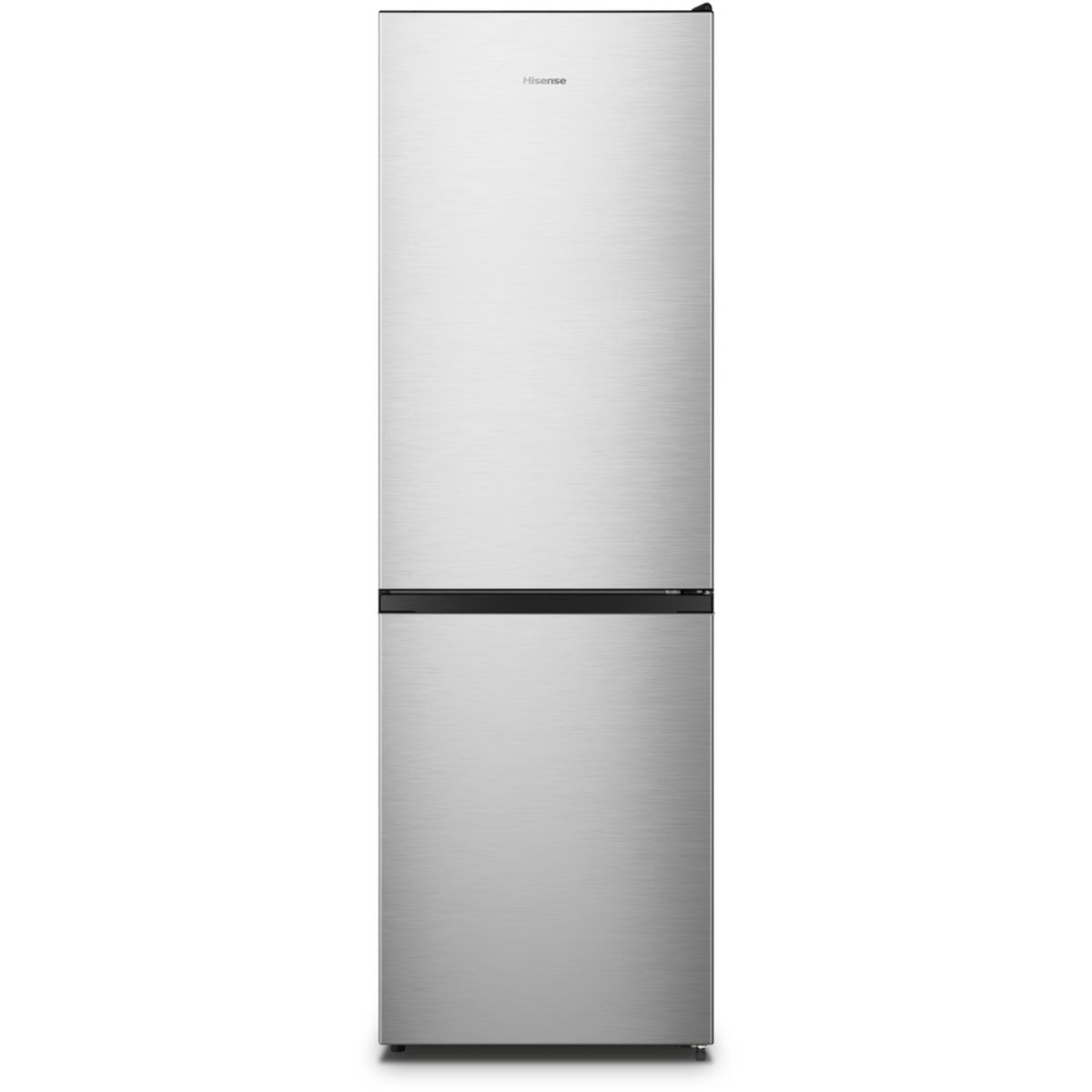 Frigorífico combi Hisense RB3N300NECA, 187.3 x 59.5 x 59 cm, Total No Frost, clase A, 108 kWh/año, 35 dB, 304 litros, FreshZone 0°C, inox