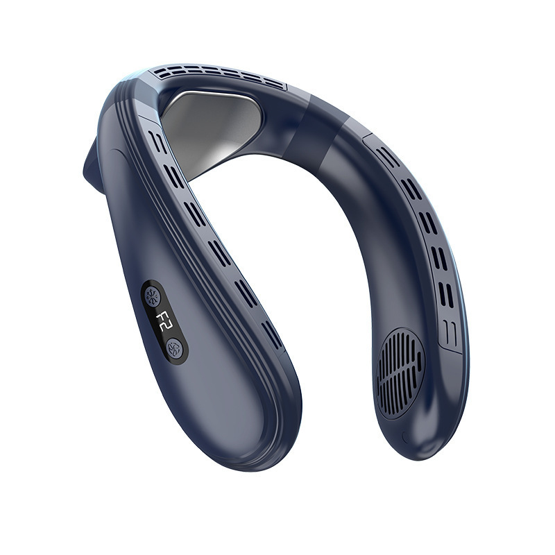 Klimatyzator na szyję, wentylator chłodzący całe ciało, akumulatorowy i przenośny, wentylator na szyję