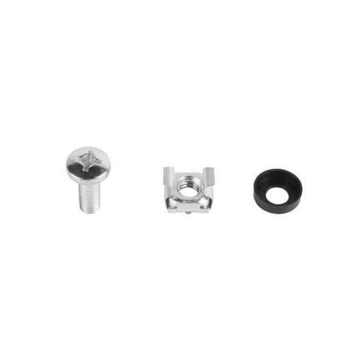 Lanberg Kit De Tornillos Ak-1302-S Armario Negro/Plateado , Leroy Merlin