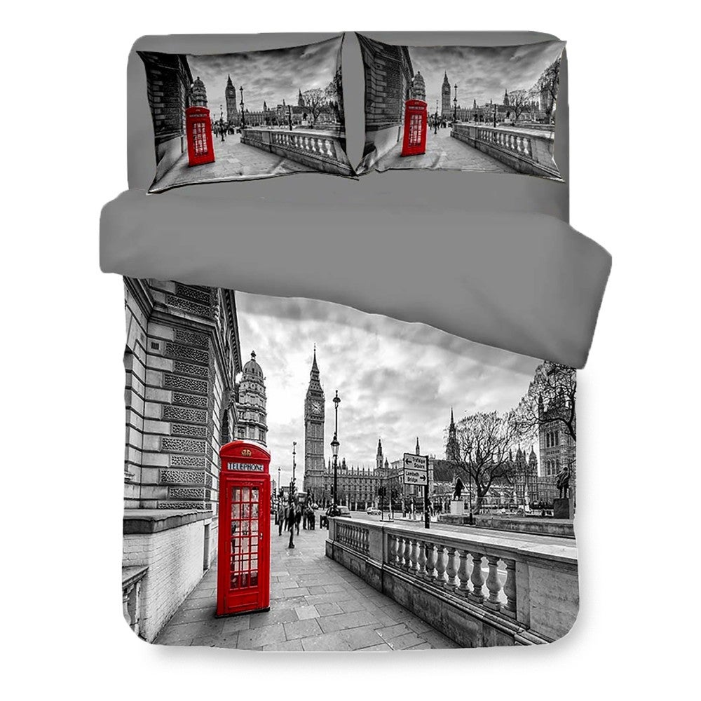 Copripiumino Rasatello HD Toro 1906 – Singolo 155x200 Cm – Federa 50x80 – Tessuto Morbido E Anti-grotta