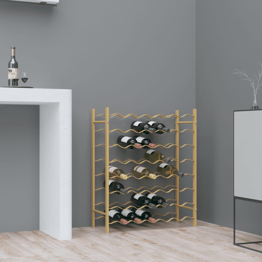 Grand Casier à Vin En Bois Pour 48 Bouteilles – Convient Champagne Et Bourgogne