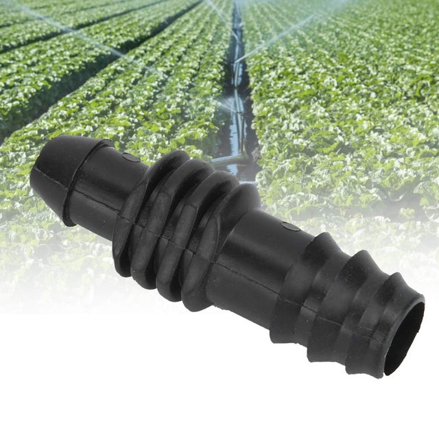 Connettore di accoppiamento per tubo oscillante Accessori in PP per sistema di irrigazione per irrigazione da giardino 16 mm (bypass 16 mm 100 pezzi)