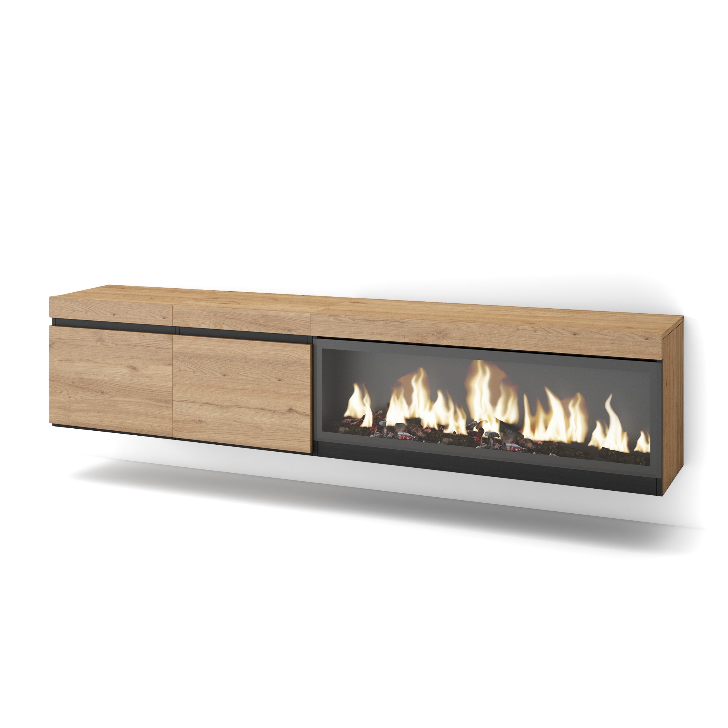 Meuble TVBanc TéléGrand espace de Rangement210Pour les TV jusqu'à